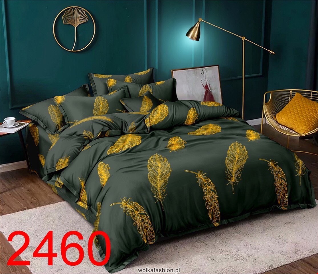Komplet pościel 3 części 3037 1 kolor  200x220