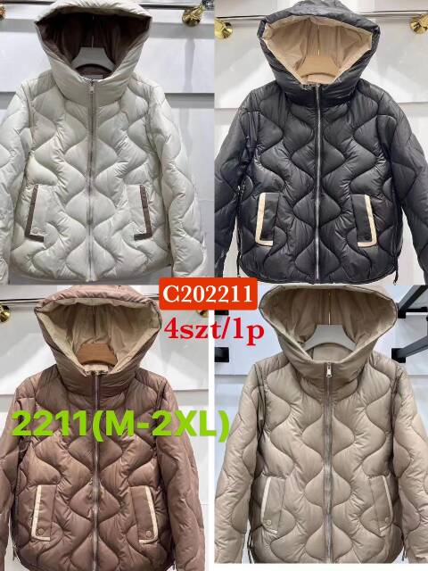 Kurtka zimowa damskie 2211 1 kolor M-2XL 1