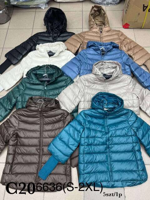 Kurtka zimowa damskie 6636 1 kolor S-2XL 1