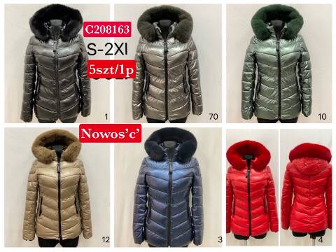 Kurtka zimowa damskie 8163 1 kolor S-2XL 1