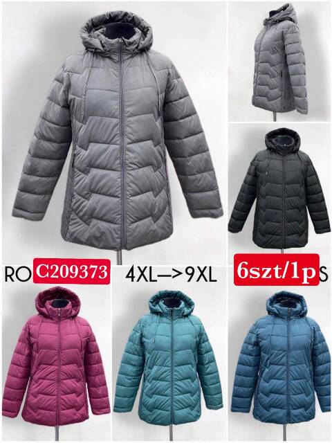 Kurtka zimowa damskie 9373 1 kolor 4XL-9XL 1