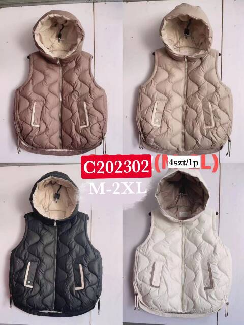 Kamizelka wiosenna damskie 2302 1 kolor M-2XL 1