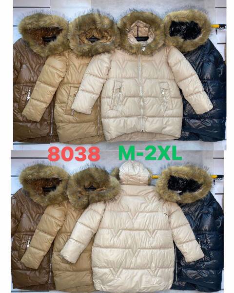 Kurtka zimowa damskie 8038 1 kolor M-2XL 1