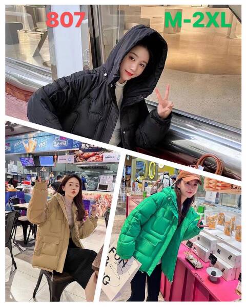Kurtka zimowa damskie 807 1 kolor M-2XL