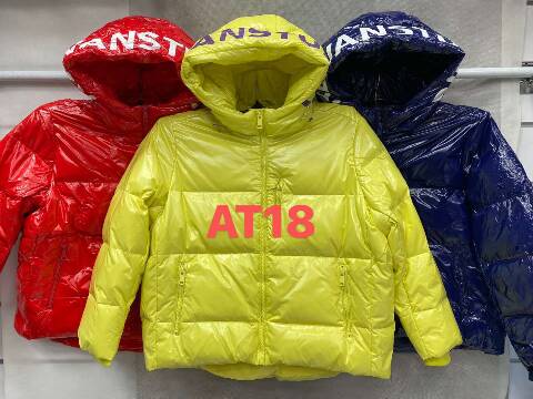 Kurtka zimowa damskie AT18 Mix kolor Standard