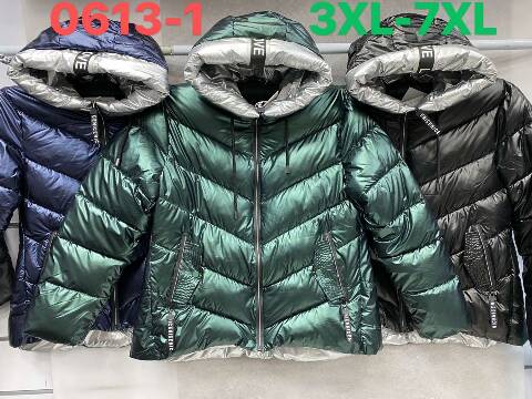 Kurtka zimowa damskie 0613-1 1 kolor 3XL-7XL 1