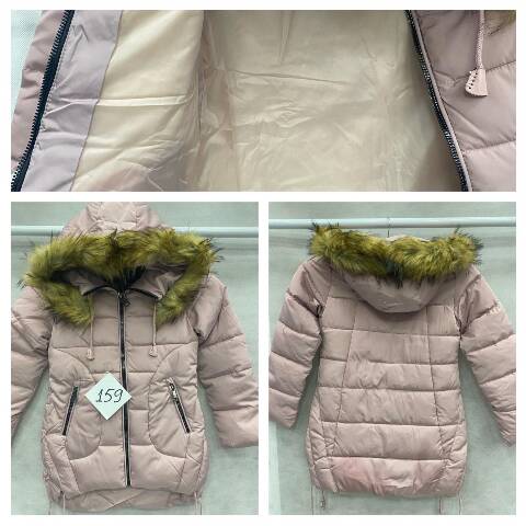 Kurtka zimowa dziewczęca 159 1 kolor 140-164 1