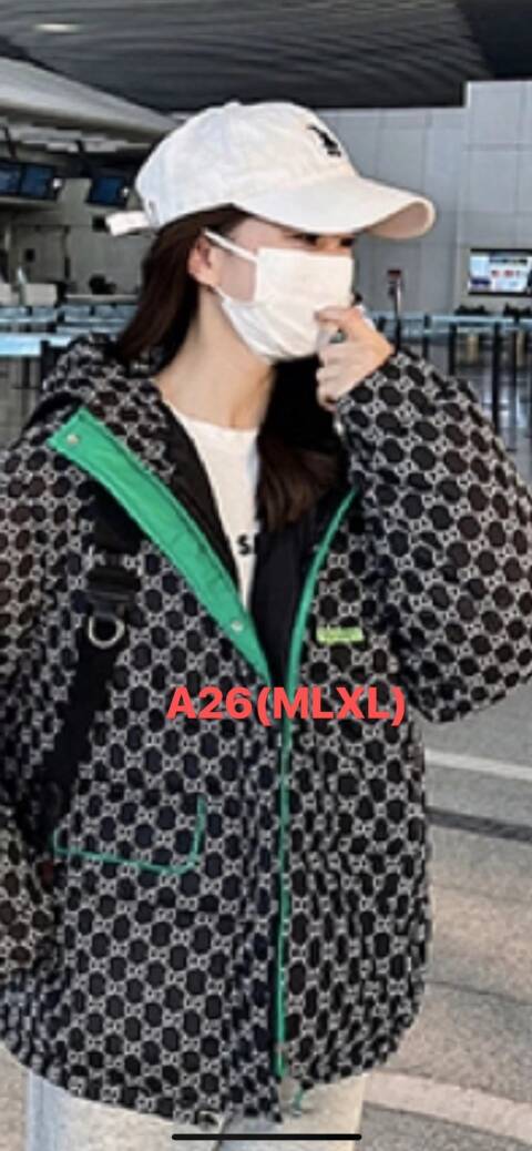 Kurtka zimowa damskie A26 1 kolor M-XL