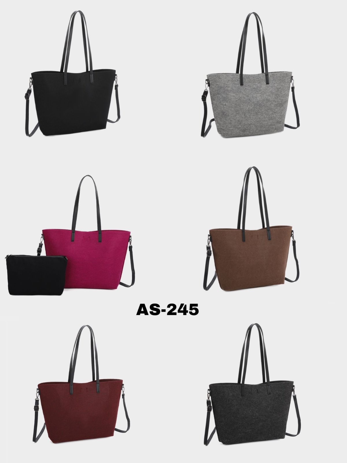 Torebka damskie AS-245 Mix KOLOR  Standard 1