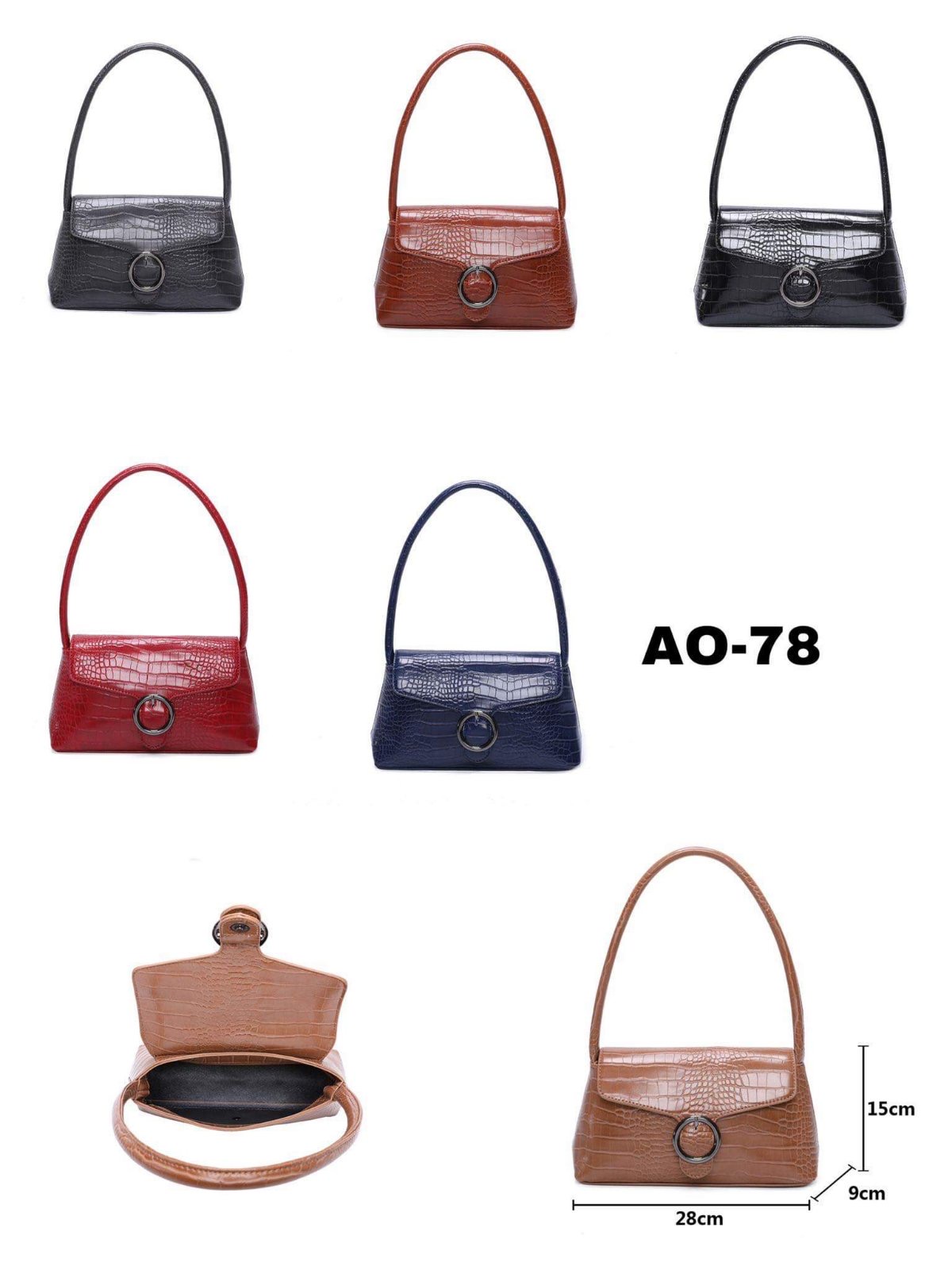 Torebka damskie AO-78 Mix KOLOR  Standard 1