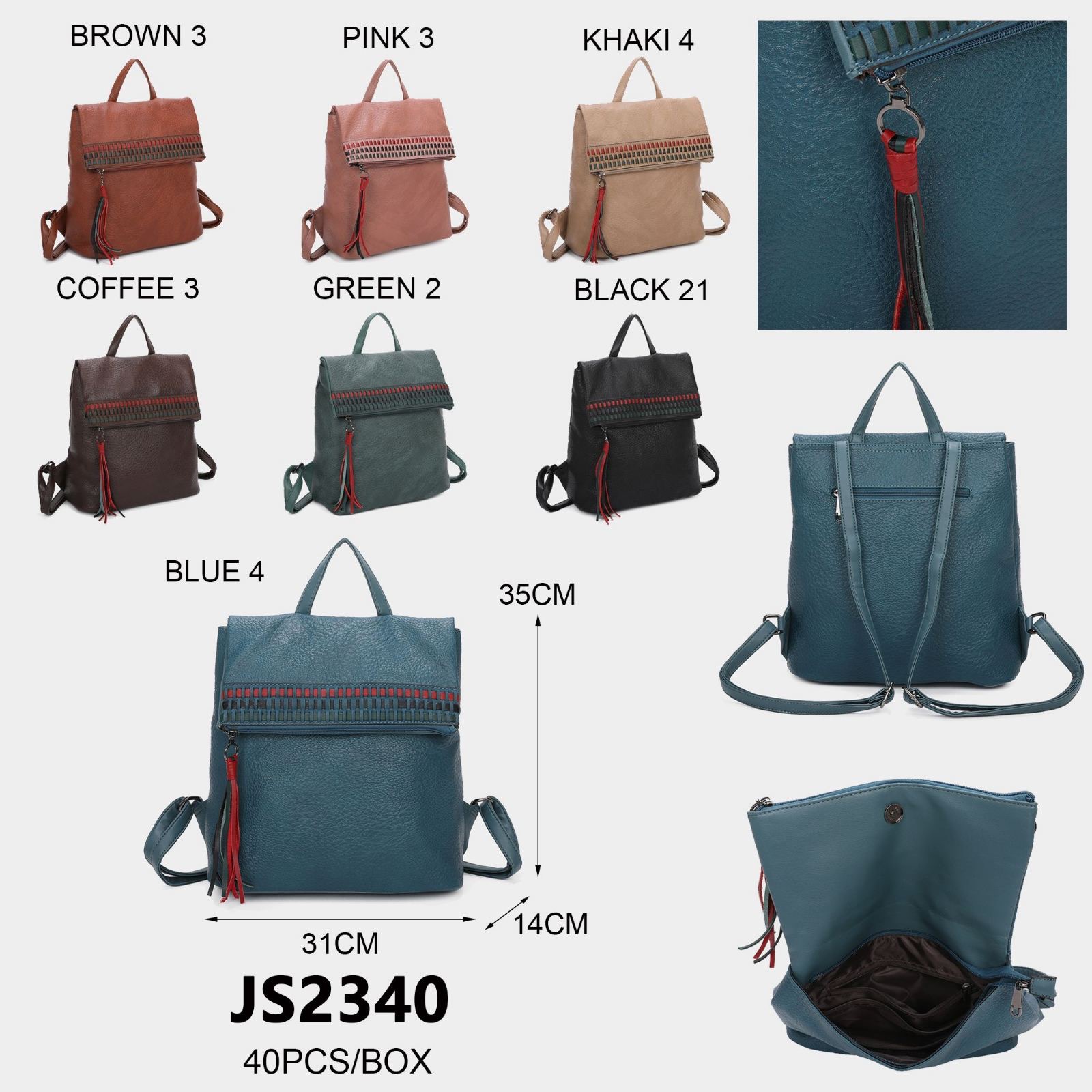 Torebka damskie JS2340 Mix KOLOR  Standard 1