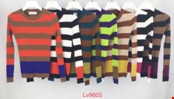 Sweter damskie LV9605 Mix KOLOR  Standard
