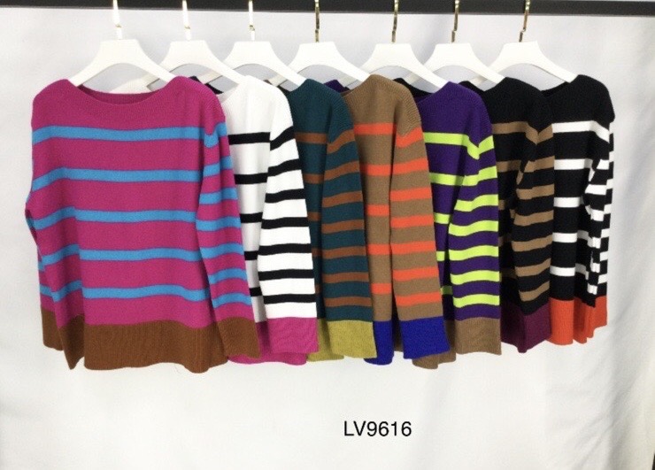 Sweter damskie LV9616 Mix KOLOR  Standard