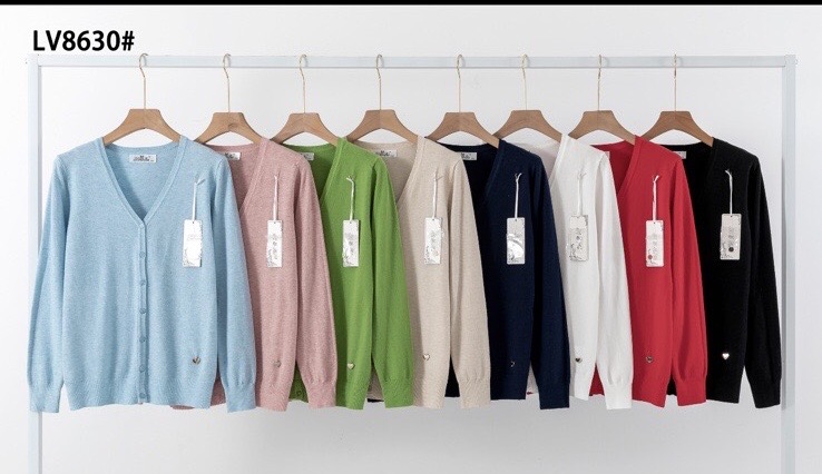 Sweter damskie LV8630 Mix KOLOR  M-2XL