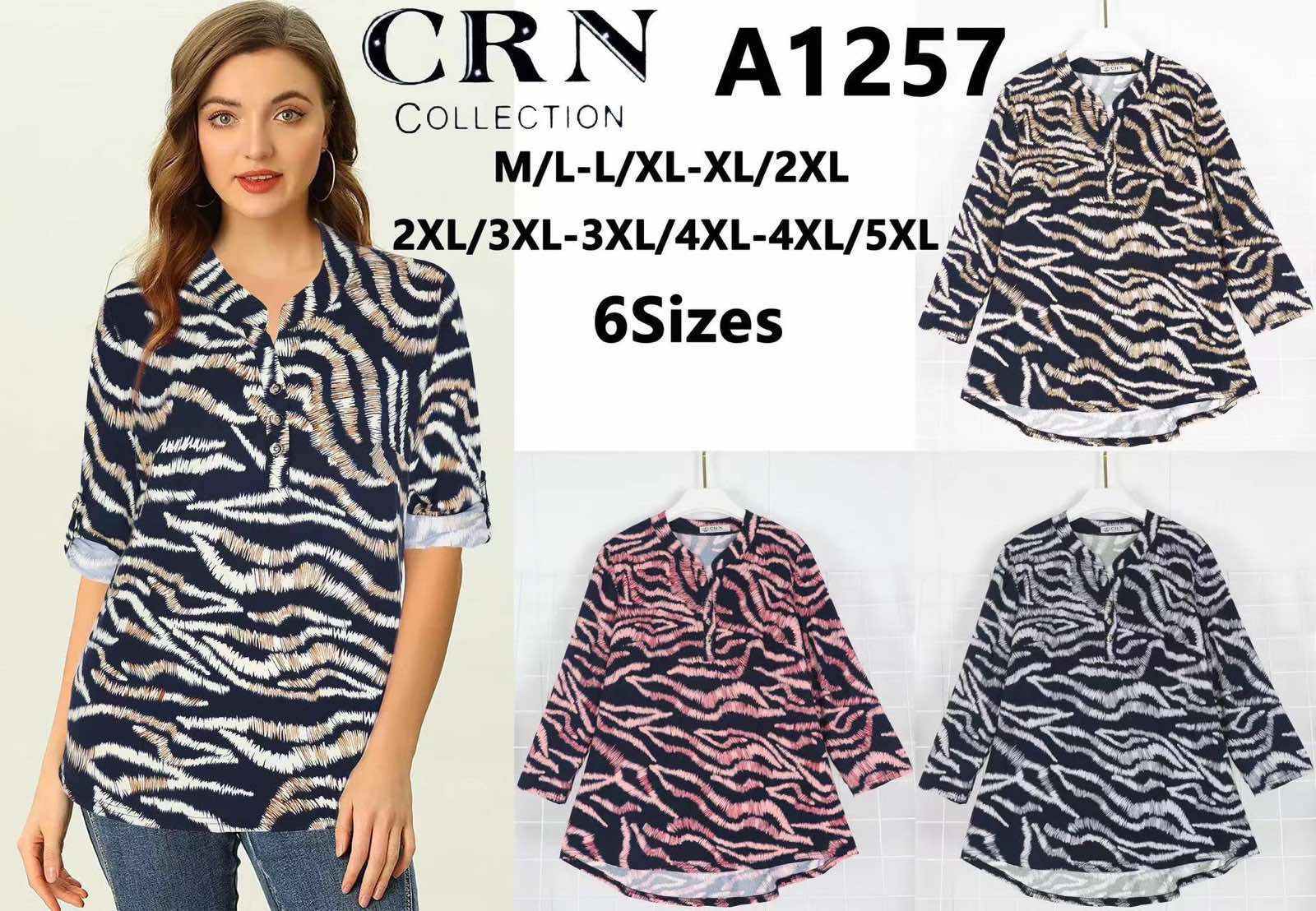Koszula damskie A1257 Mix KOLOR  M-5XL