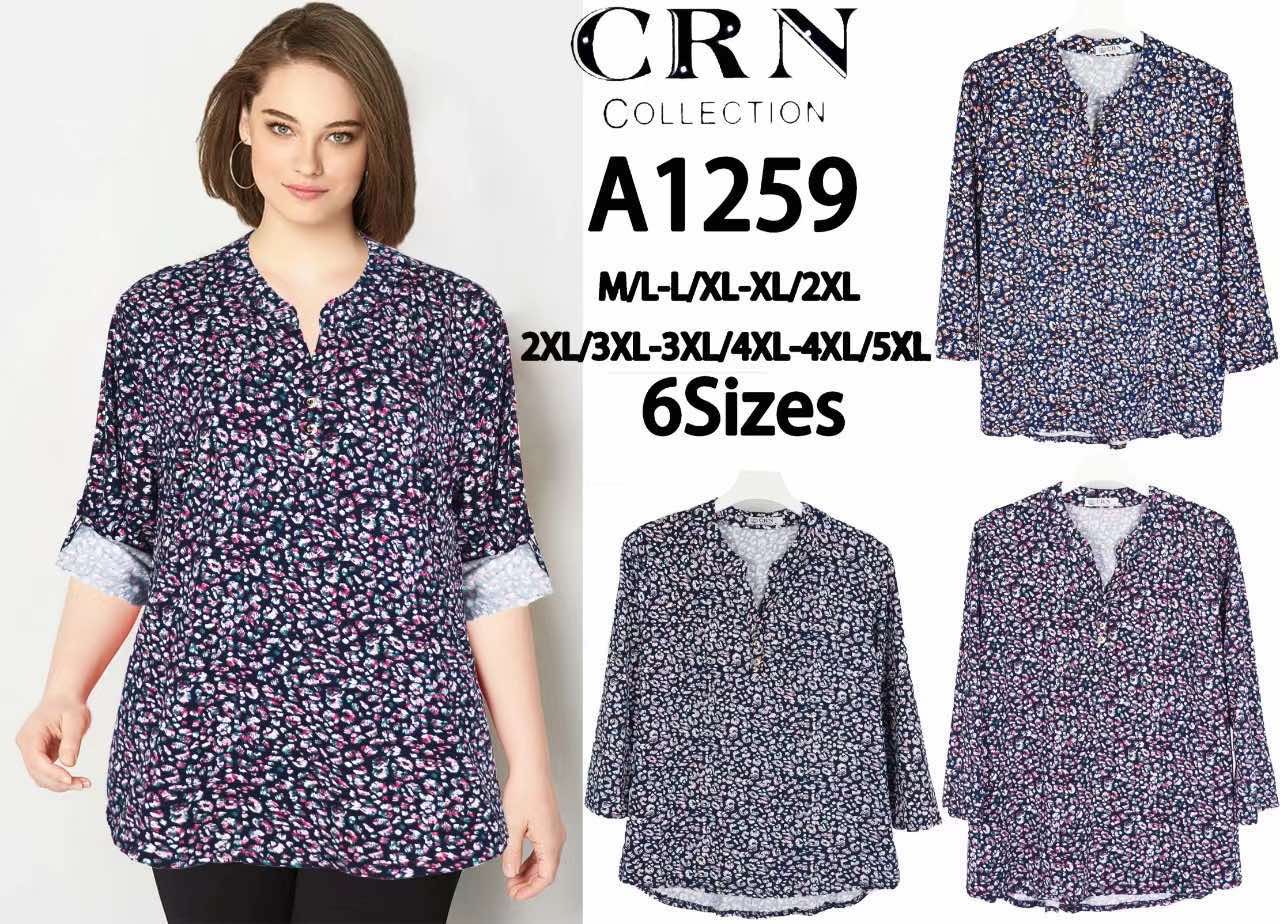 Koszula damskie A1259 Mix KOLOR  M-5XL
