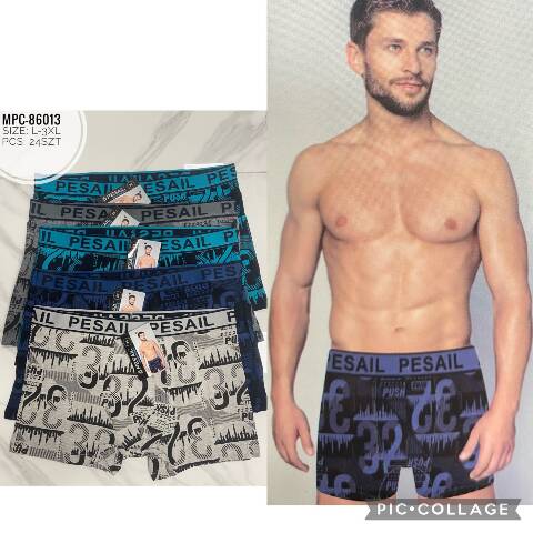 Bokserki męskie MPC86013 Mix kolor L-3XL
