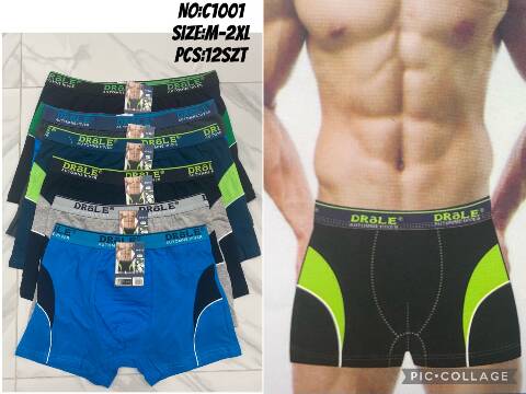 Bokserki męskie C1001 Mix kolor M-2XL 1