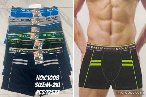 Bokserki męskie C1008 Mix kolor M-2XL 1