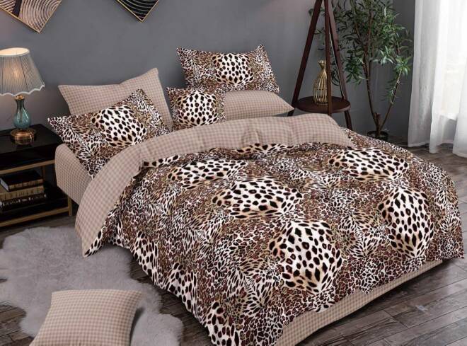 Komplet pościel 4 części 4519 1 kolor  160 x 200 1