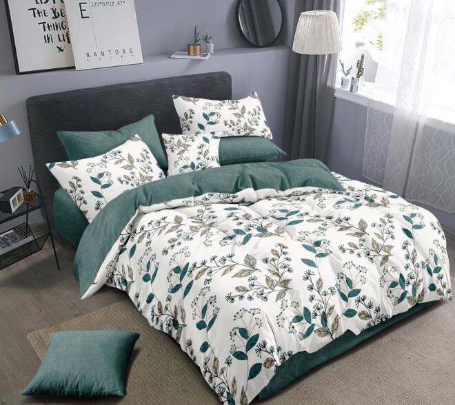 Komplet pościel 4 części 4524 1 kolor  160 x 200 1