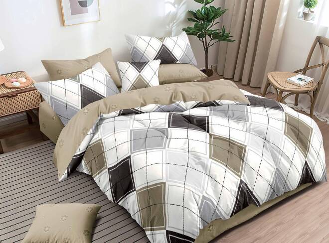 Komplet pościel 4 części 4525 1 kolor  160 x 200 1