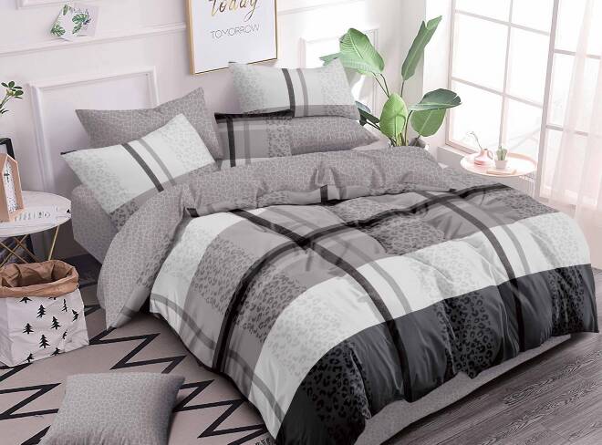 Komplet pościel 4 części 4526 1 kolor  160 x 200 1