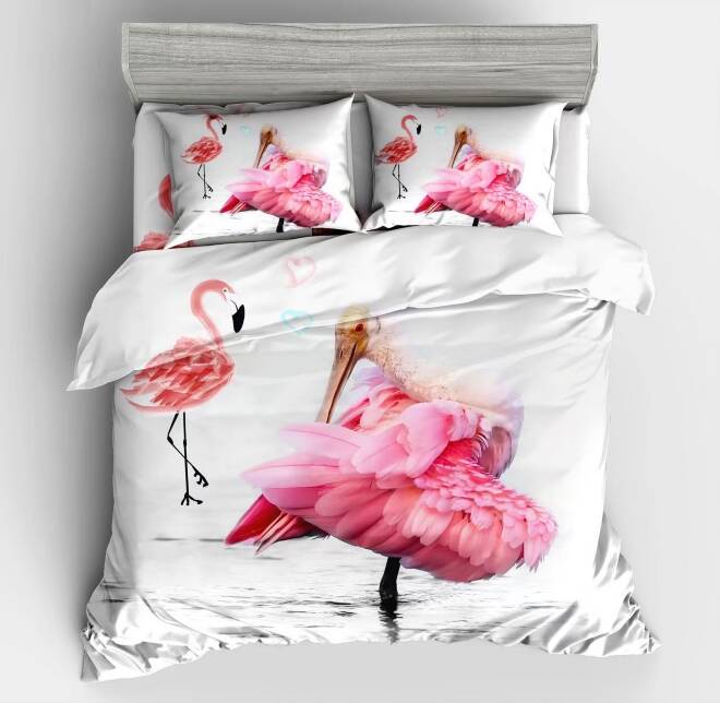 Komplet pościel 4 części 4550 1 kolor  160 x 200