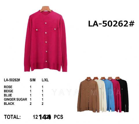 Sweter damskie LA-50262 Mix kolor Standard 1