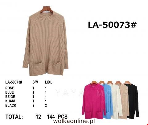 Sweter damskie  LA-50073 Mix kolor S/M-L/XL