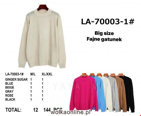 Sweter damskie  LA-70003-1 Mix kolor M-2XL