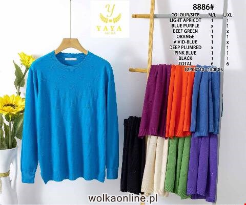 Sweter damskie  8886 Mix kolor M-XL