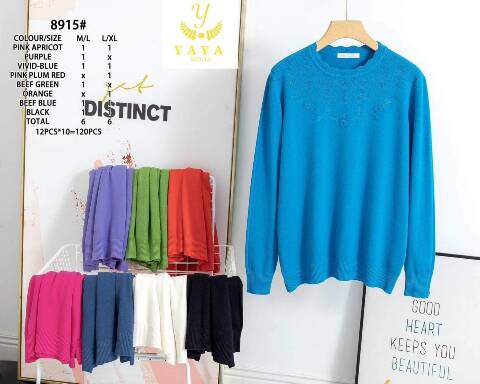 Sweter damskie  8915 Mix kolor M-XL 1