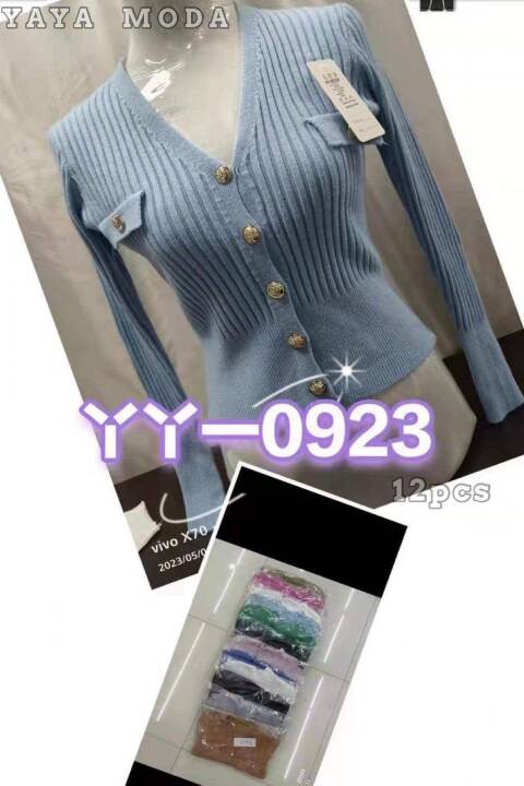 Sweter damskie YY-0923 Mix kolor Standard