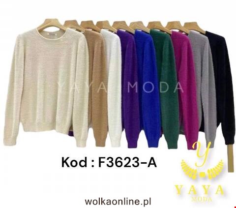 Sweter damskie F3623-A Mix kolor Standard