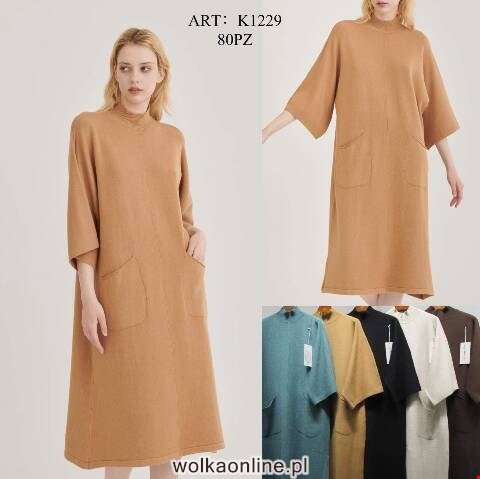 Sukienka damskie K1229 Mix kolor Standard