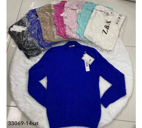 Sweter damskie 33069 Mix kolor Standard