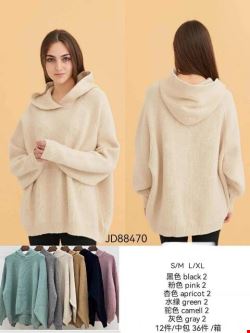 Sweter damskie JD88470 Mix kolor S/M-L/XL