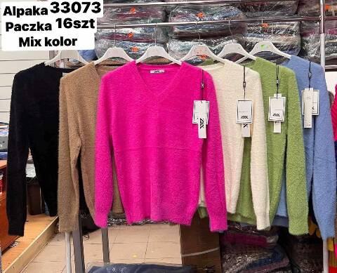Sweter damskie 33073 Mix kolor S/M-L/XL 1