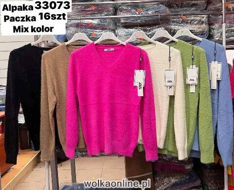 Sweter damskie 33073 Mix kolor S/M-L/XL