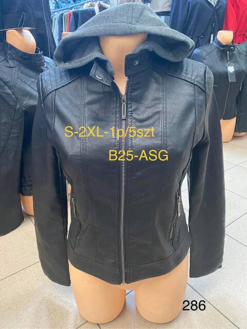 Kurtka skórzana damskie 286 1 kolor S-2XL 1