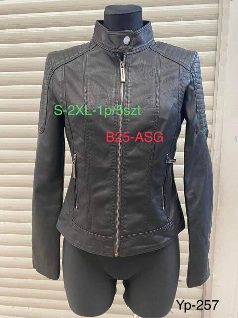 Kurtka skórzana damskie YP-257 1 kolor S-2XL 1