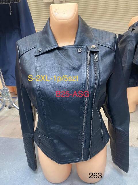 Kurtka skórzana damskie 263 1 kolor S-2XL 1
