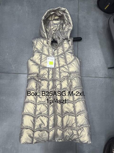 Kamizelka zimowa damskie 4904 1 kolor M-2XL