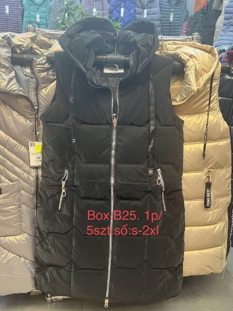 Kamizelka zimowa damskie 4919 1 kolor S-2XL 1