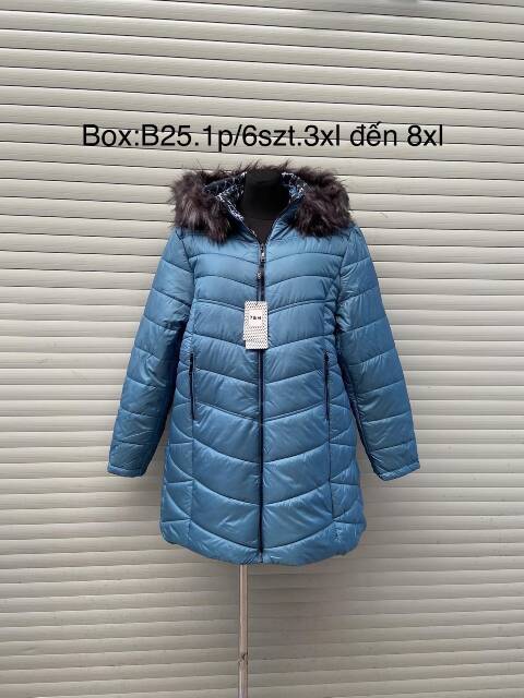 Kurtka zimowa damskie 4924 1 kolor 3XL-8XL 1