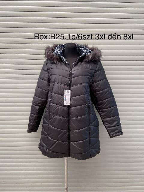 Kurtka zimowa damskie 4925 1 kolor 3XL-8XL 1