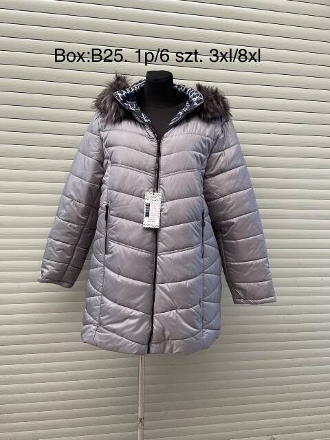 Kurtka zimowa damskie 4926 1 kolor 3XL-8XL