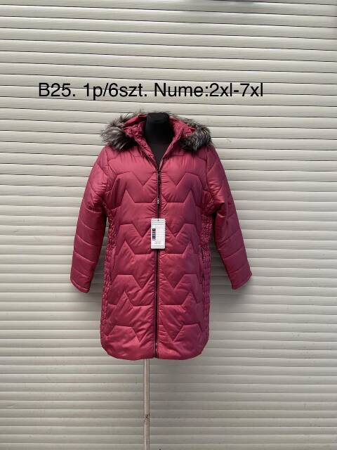 Kurtka zimowa damskie 4931 1 kolor 2XL-7XL 1