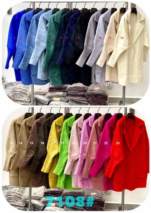 Alpaka damskie 7108 Mix kolor Standard